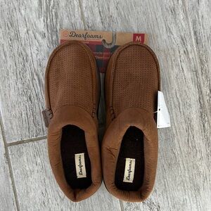 Dearforms Memory Foam Slippers Men’s 9-10. NWT
